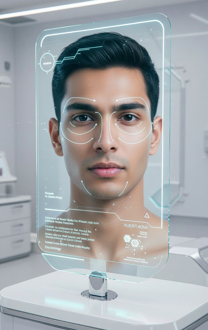 Skin Test Using Automat AI Skin Test – Mensco