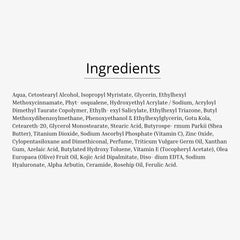 Hydrating Moisturiser With SPF 25