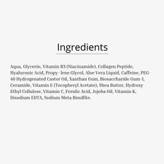 Reviving Under Eye Serum With Caffeine